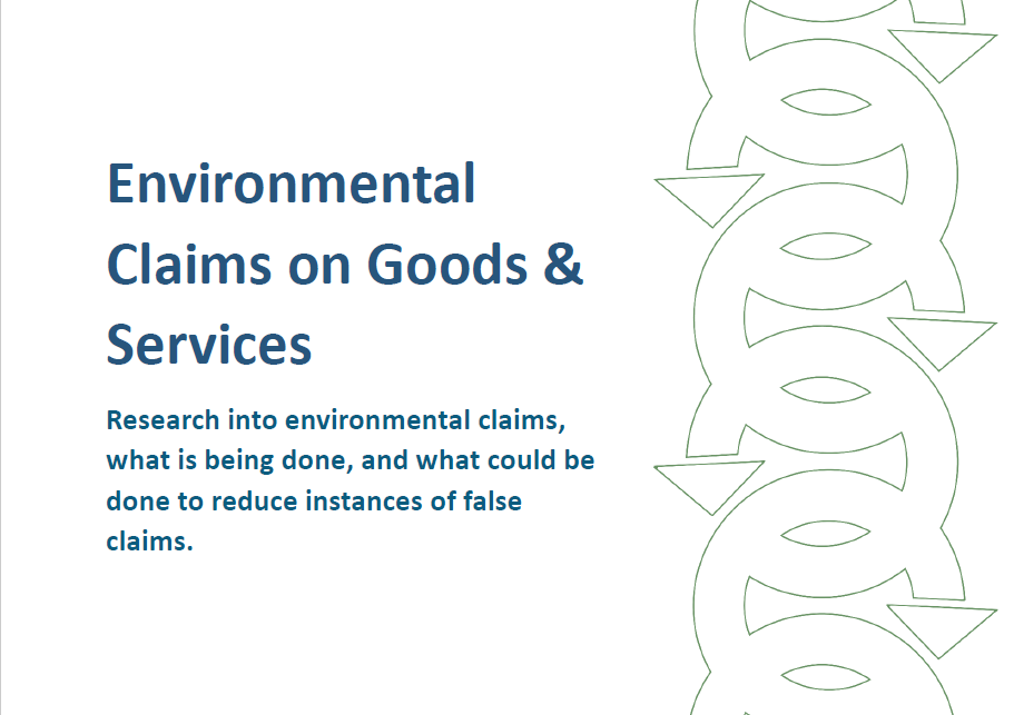 RECOUP | Environmental Claims on Goods & Services