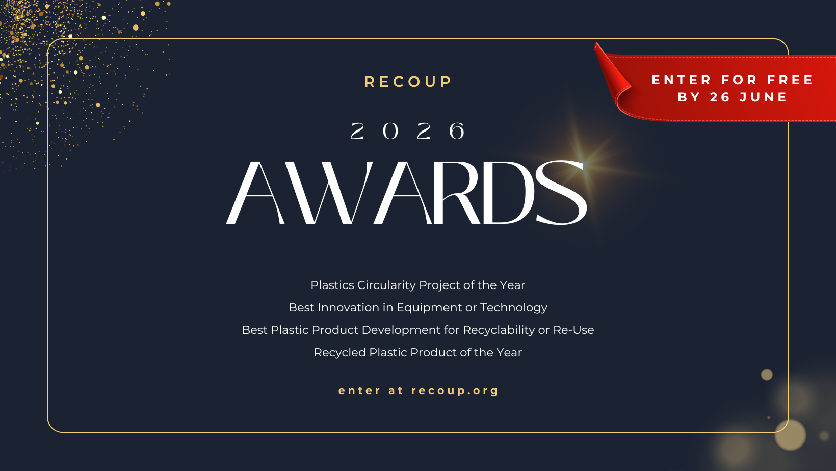 RECOUP | Entries Open for the RECOUP Awards 2026